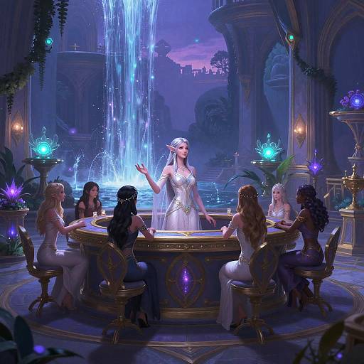 Tyrande's Elegant Twilight Reception