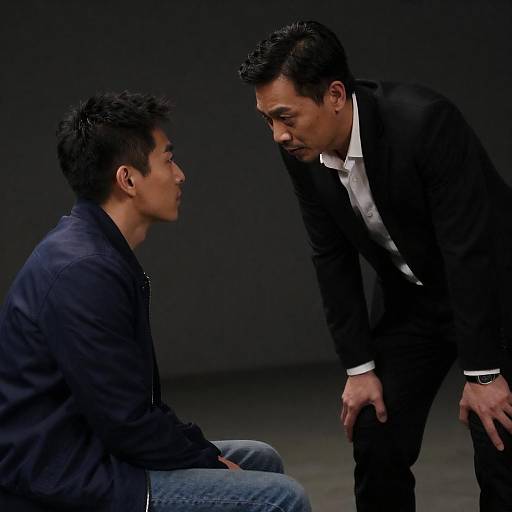 Intense Encounter in Dark Shadows