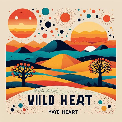 Vibrant Desert T-Shirt Design Inspiration Vibrant Desert T-Shirt Design Inspiration