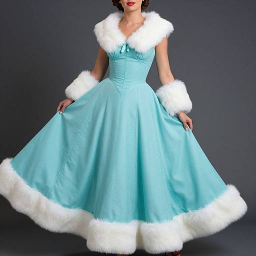 Elegant Tiffany Blue Vintage Glamour
