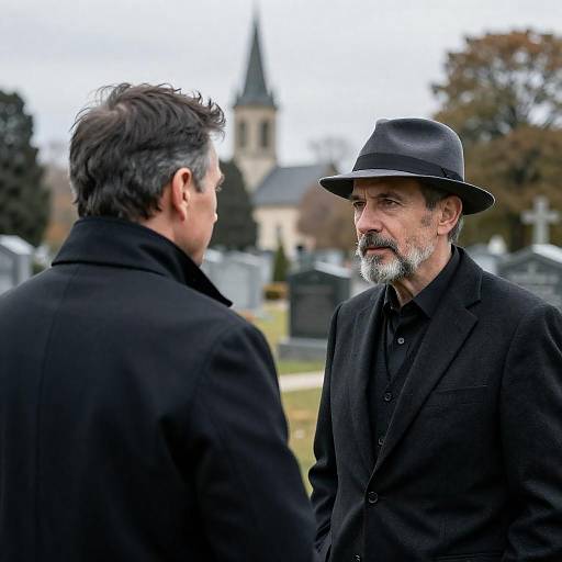 Mysterious Conversation in a Cemetery
