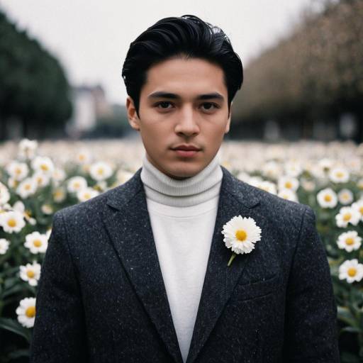 Stylish Man in Trendy Suit Portrait