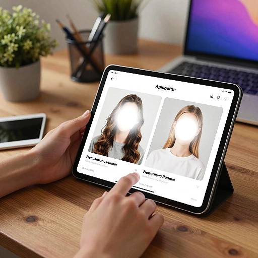 Glare-Free Photo Editing Workspace