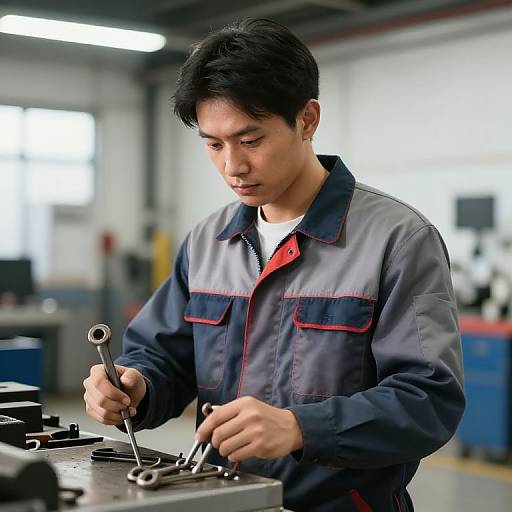 Trustworthy Mechanic in Organized Garage