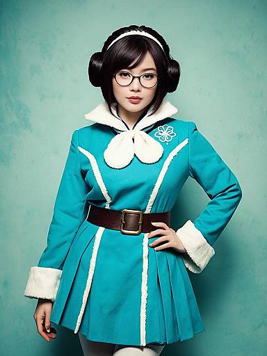 Realistic Mei Yoneme Cosplay Photo