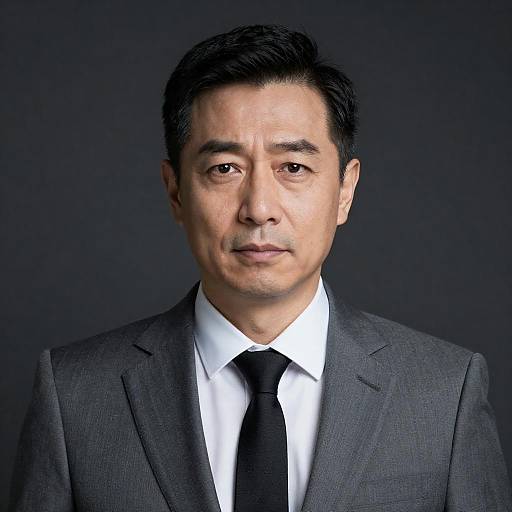 Formal Portrait of a Middle-Aged Man