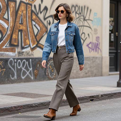 Vintage 1970s Urban Street Fashion