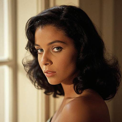 Photorealistic Portrait Inspired by 1960s French New Wave