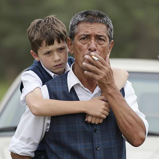 Candid Moment Between Generations