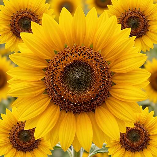 Aesthetic Sunflower HD Wallpaper