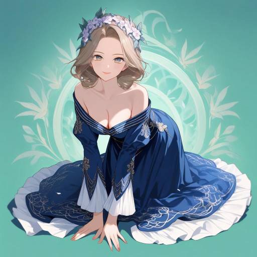 Enchanting Ginger-Haired Superheroine Portrait Enchanting Ginger-Haired Superheroine Portrait