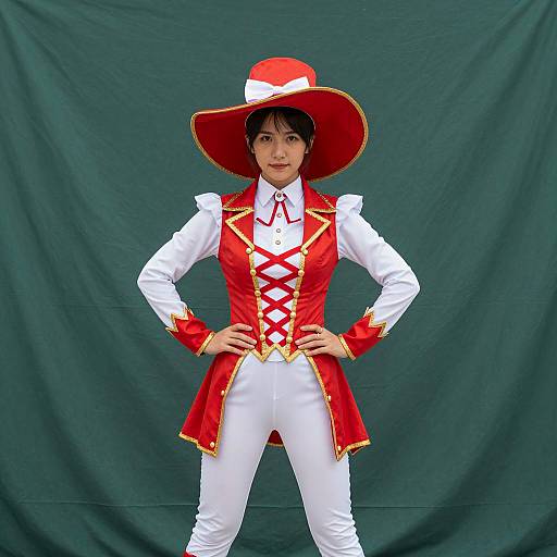 Circus Ring Master Costume Photography