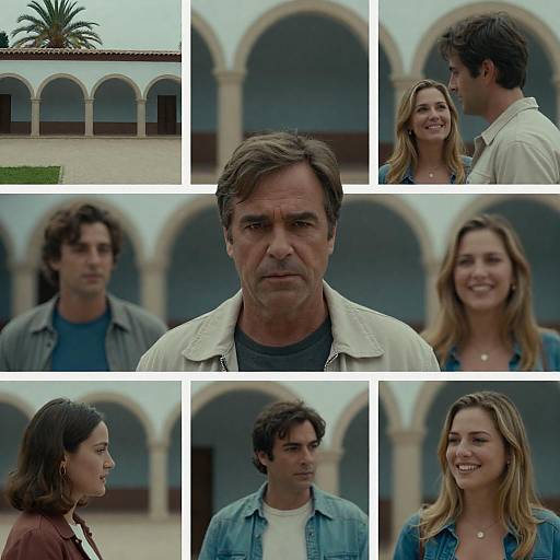 Superclásico Movie Collage: Cast and Scenes