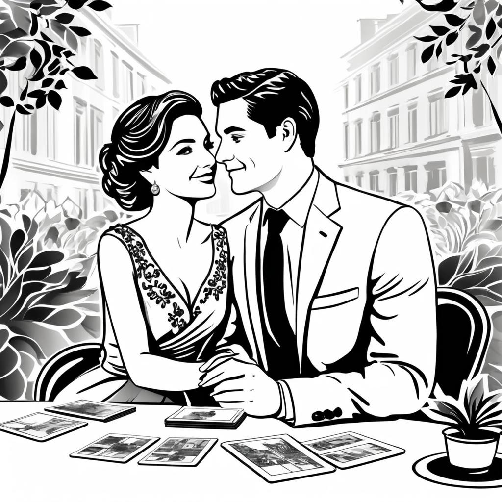 Warm Illustrated Love for Couples Game