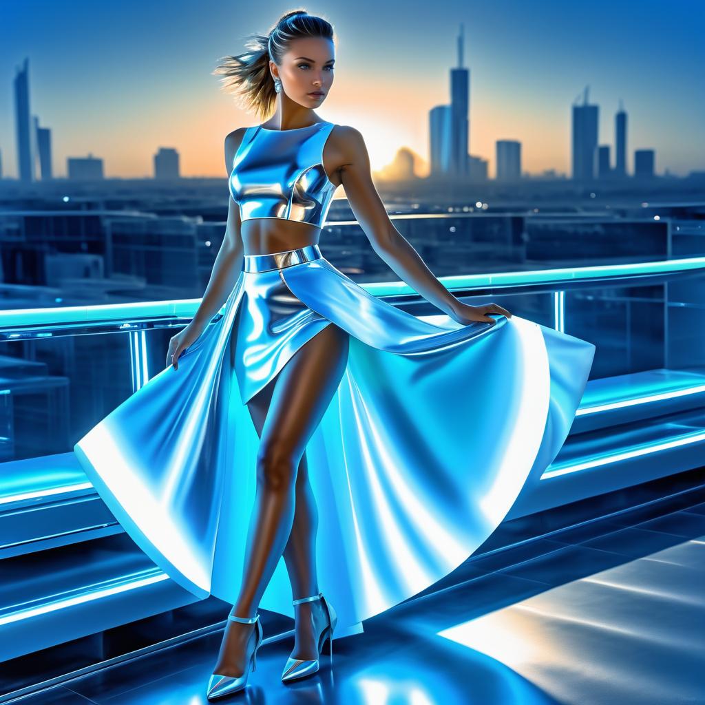 Futuristic Fashion with Urban Flair