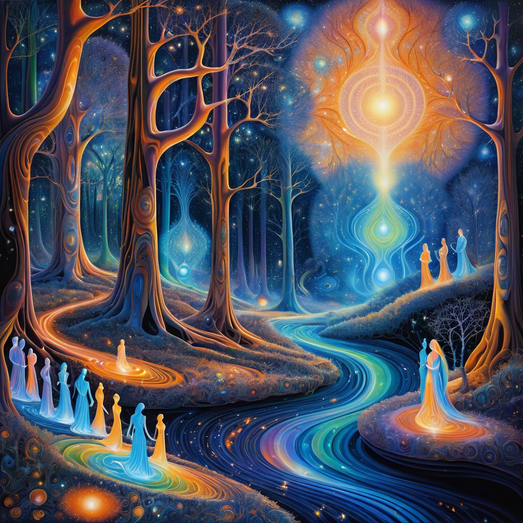 Cosmic Dreamscape: A Psychedelic Gathering