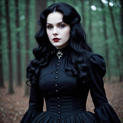 Elegant Victorian Horror Cosplay Outfit