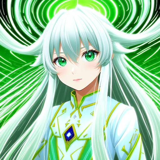 Illustration of Altina orion, eiyuu densetsu in the style of Mitsuyo (mituyo324)