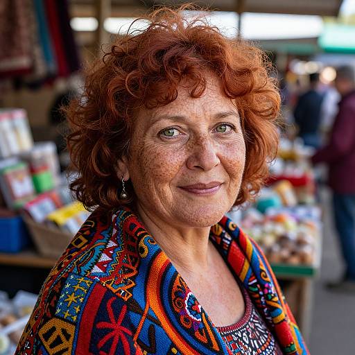 Super-Realistic Aboriginal Woman Portrait