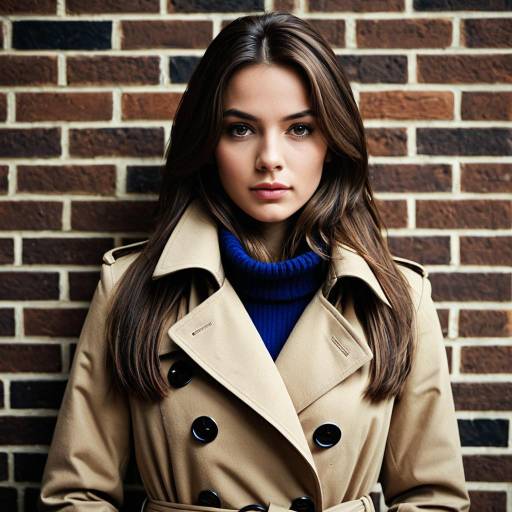 British Icon in Trench Coat Style
