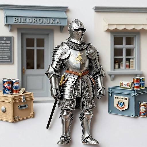 Paper Quilling Polish Hussar Portrait