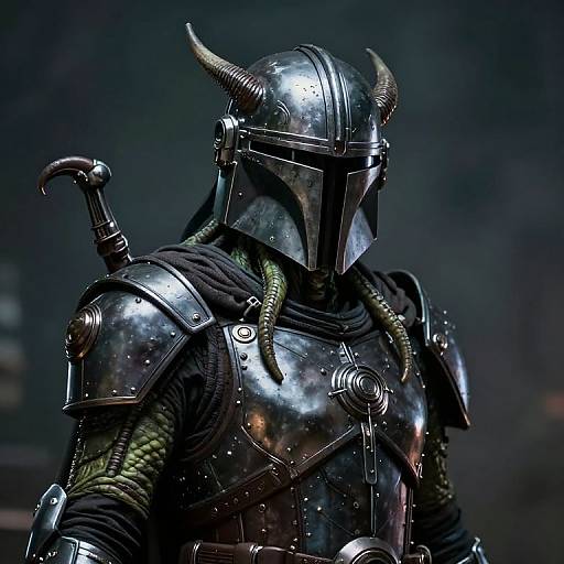 Mandalorian Cthulhu Warrior
