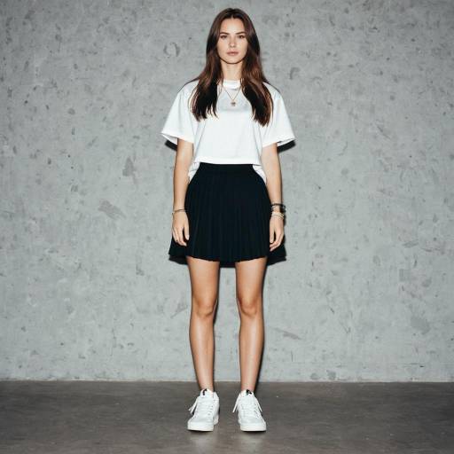 Stylish Female Streetwear Fashion Portrait