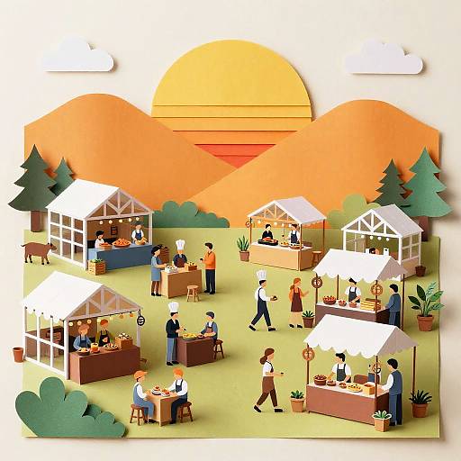 Paper Cut Festival on Sunset Hills