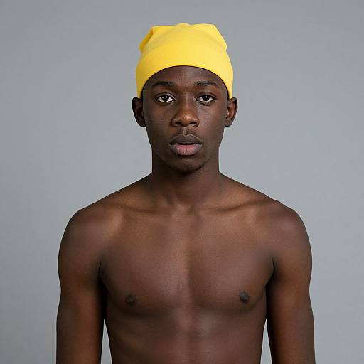 Gold's Gym Male Athlete Portrait