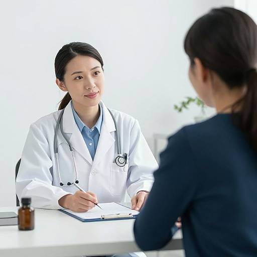 Doctor Patient Consultation Scene