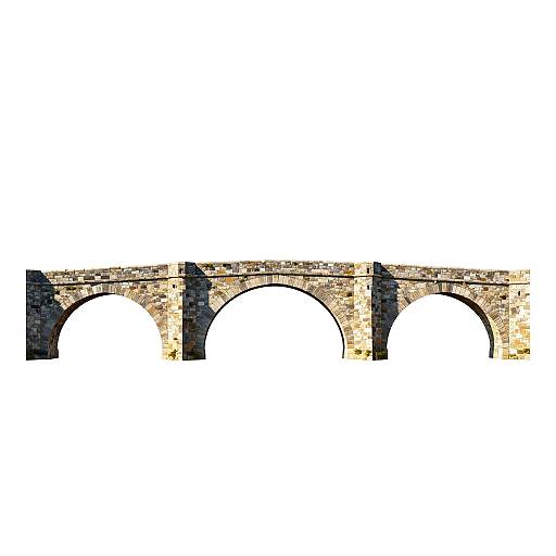 Ultra Realistic Medieval Stone Bridge