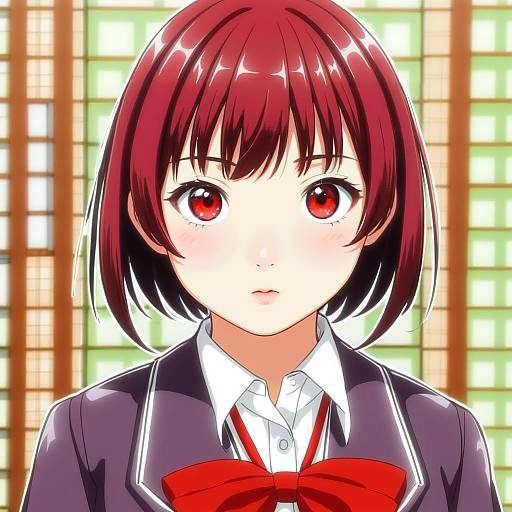 Illustration of Aoba tsugumi, kannagi in the style of Handsome wataru