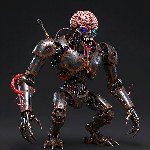 Mechanical Eldritch Abomination Portrait