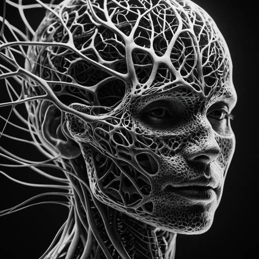 Surreal 3D Render of Neural Anatomy