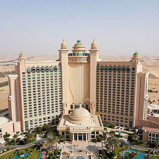 Grand Desert Hotel Aerial View