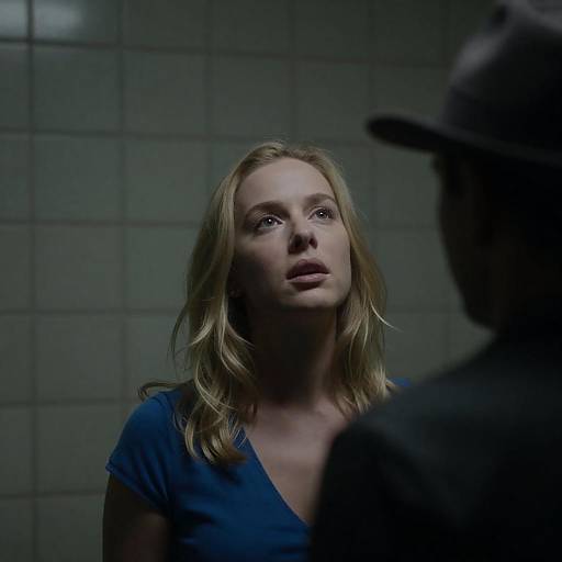 Dramatic Encounter with Mysterious Silhouette