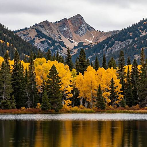 Autumn Scenery at Lake Granby