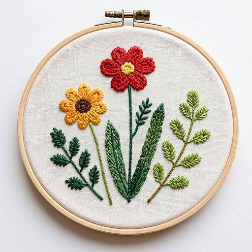Creative Floral and Herb Embroidery