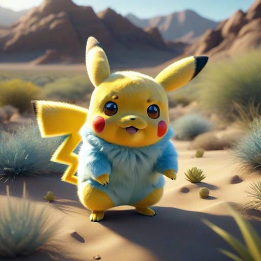 Cinematic 3D Render of Humanized Pikachu Cinematic 3D Render of Humanized Pikachu