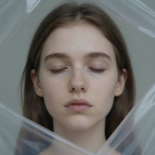 Serene Portrait of a Young Woman