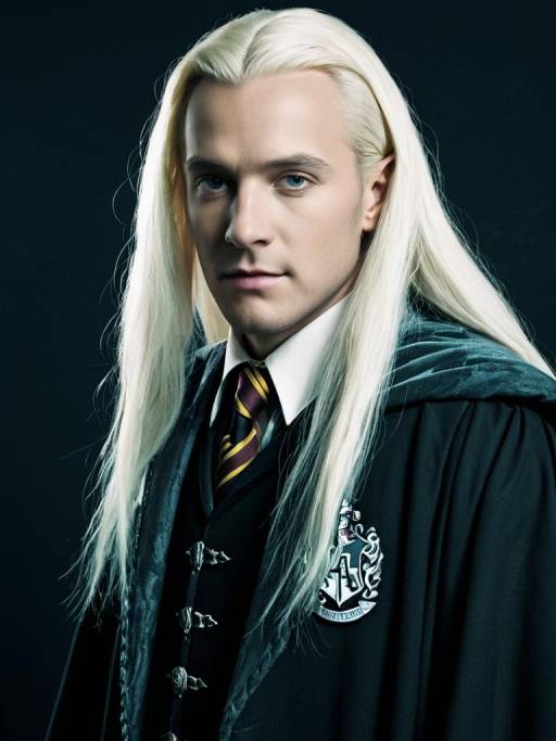 Man in Lucius Malfoy Costume