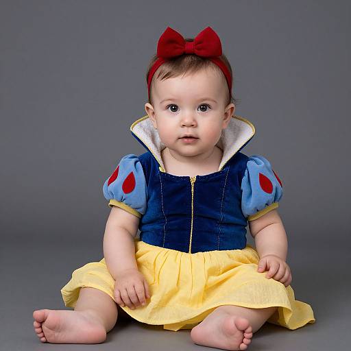Realistic Classic Snow White Infant Boy