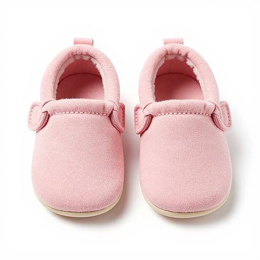 Soft Pink Baby Moccasins
