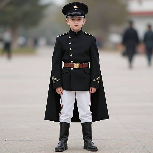 Male Military Officer Full Uniform