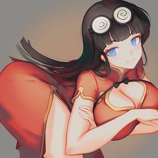 Illustration of Mousse (ranma 1/2), ranma 1/2 in the style of Softmode