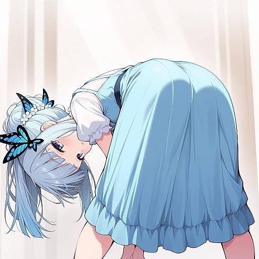 Alternate Hairstyle and Costume Portrait