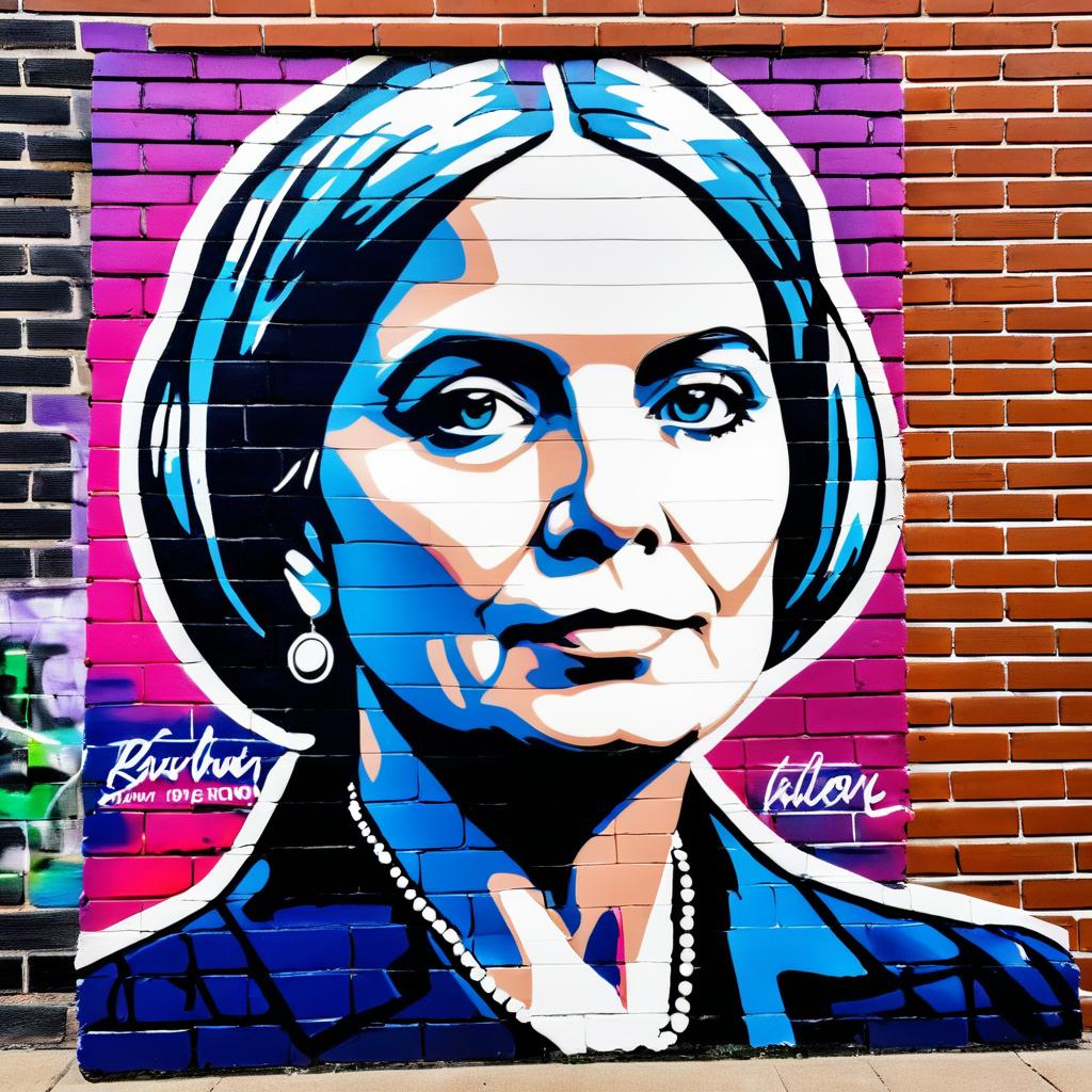 Urban Graffiti Art of Susan B. Anthony