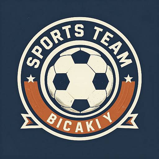 Vintage Sports Team Logo Generator