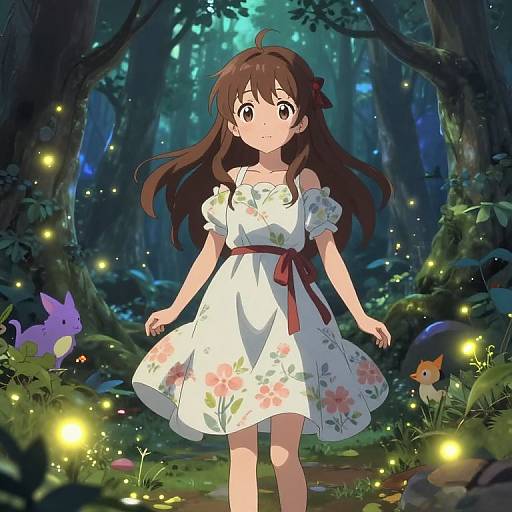 Innocent Imouto in Magical Forest