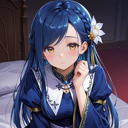 Illustration of Myne (honzuki no gekokujou), honzuki no gekokujou in the style of Hyurasan